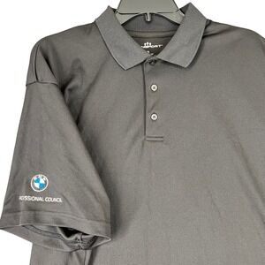 BMW Professional Council Employee Uniform Polo Shirt Performance Mesh XL Mens